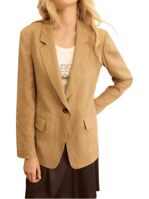 Blazer in lino emmvincita EMME MARELLA | 2615041012004