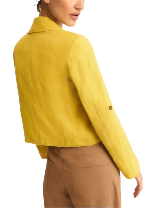 Blazer in lino con manica arrotolabile emmpapiro EMME MARELLA | 2615041042012