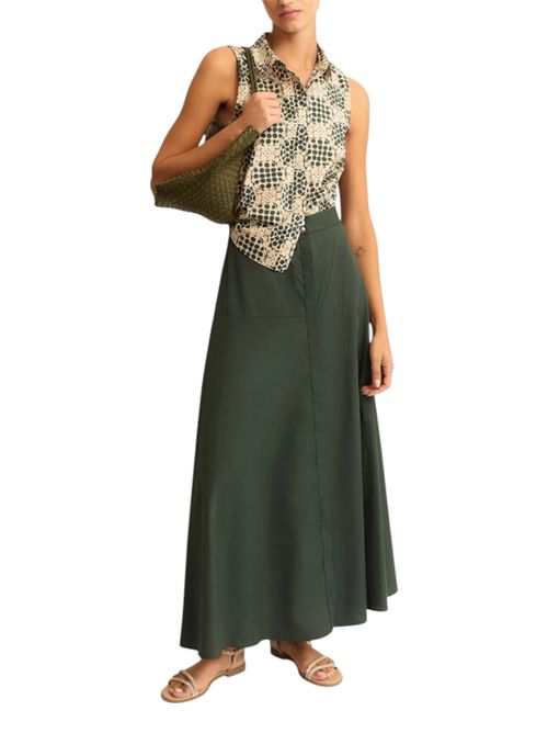 Gonna svasata in popeline emmnuvole EMME MARELLA | 2615101062004