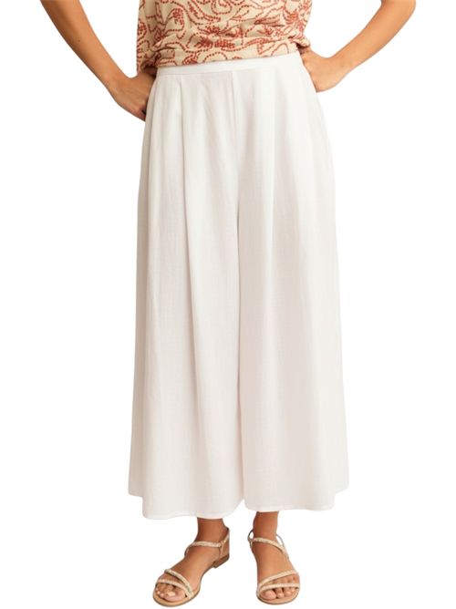 Gonna in lino con pieghe emmbiada EMME MARELLA | 2615101082003