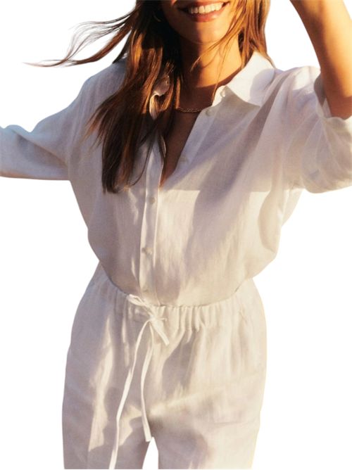 Camicia in tela di puro lino  emmgirello EMME MARELLA | 2615111122003