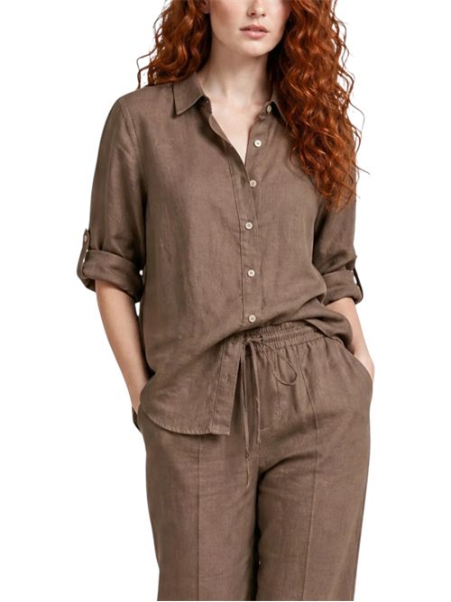 Camicia in tela di puro lino  emmgirelloo EMME MARELLA | 2615111122005