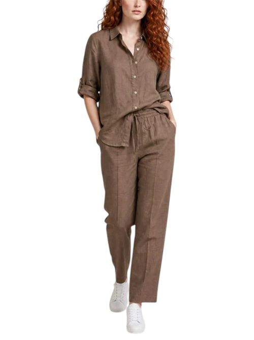 Camicia in tela di puro lino  emmgirelloo EMME MARELLA | 2615111122005