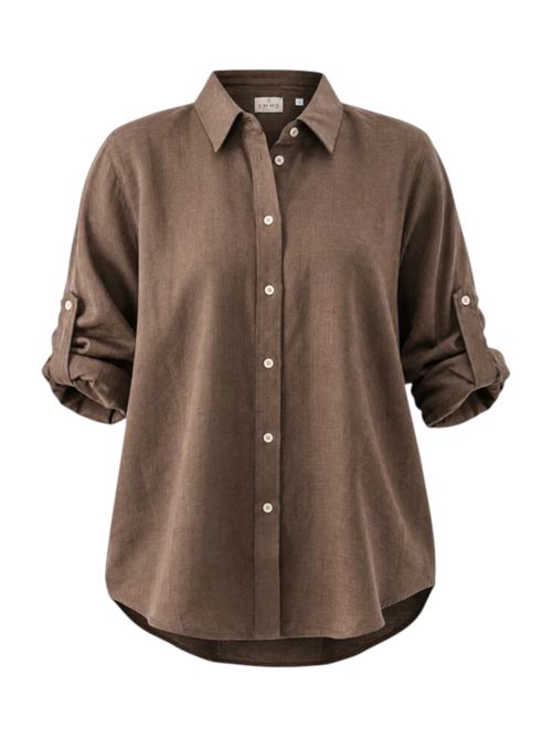 Camicia in tela di puro lino  emmgirelloo EMME MARELLA | 2615111122005