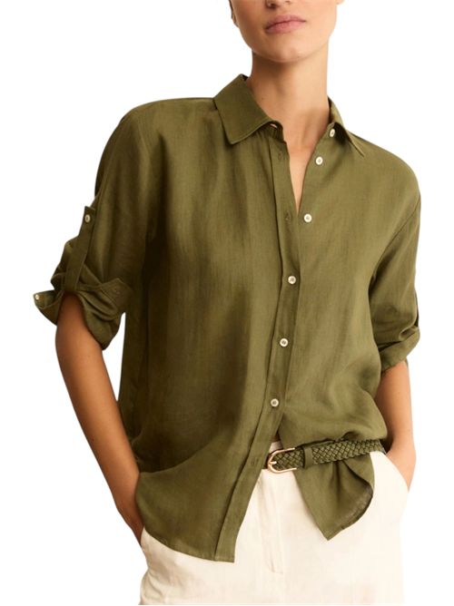 Camicia in tela di puro lino  emmgirello EMME MARELLA | 2615111122008