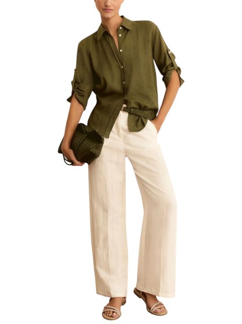 Camicia in tela di puro lino  emmgirello EMME MARELLA | 2615111122008