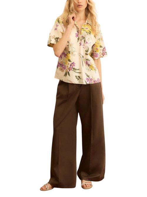 Camicia in tela di cotone e lino emmferoce EMME MARELLA | 2615111212002