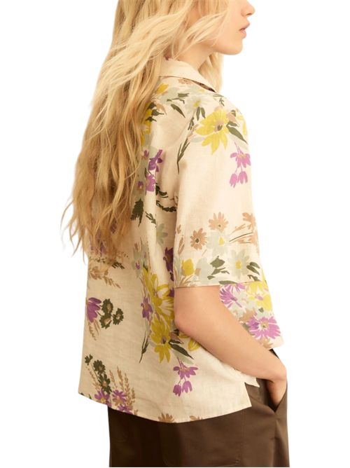 Camicia in tela di cotone e lino emmferoce EMME MARELLA | 2615111212002