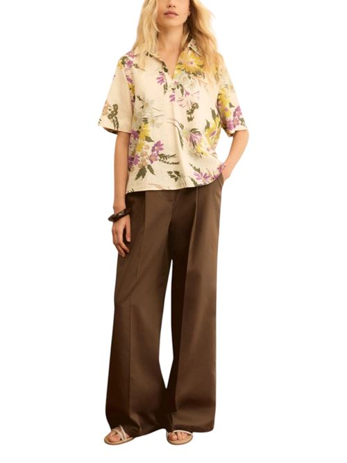 Camicia in tela di cotone e lino emmferoce EMME MARELLA | 2615111212002