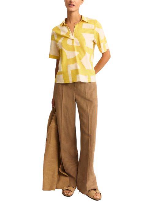 Camicia in tela di cotone e lino emmferoce EMME MARELLA | 2615111212006