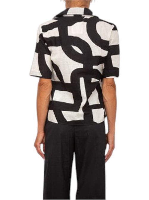 Camicia in tela di cotone e lino emmferoce EMME MARELLA | 2615111212008