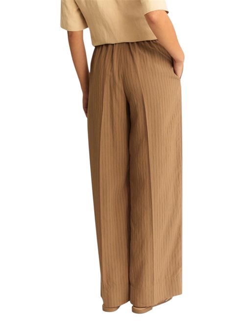 Pantalone dritto in misto viscosa emmangolo EMME MARELLA | 2615131022006