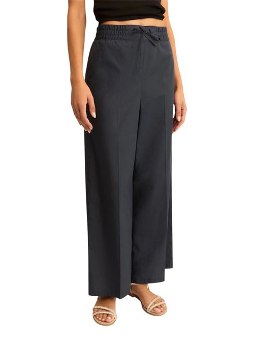 Pantalone ampio wide leg in popeline emmcalao EMME MARELLA | 2615131032006