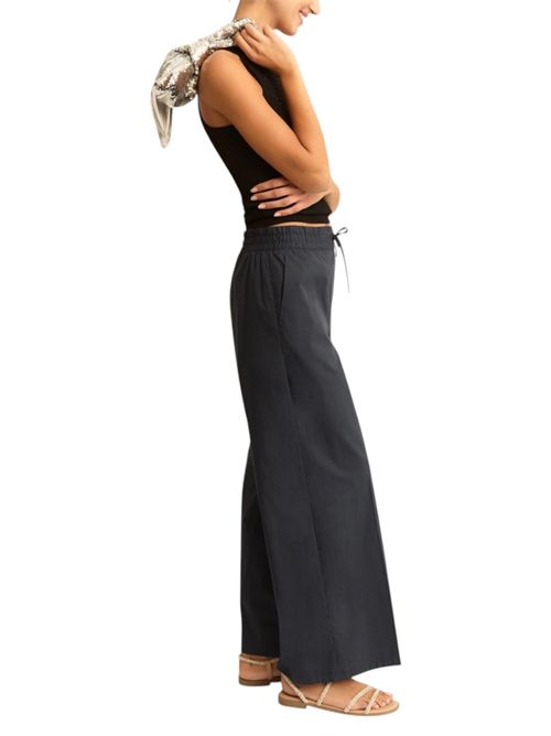 Pantalone ampio wide leg in popeline emmcalao EMME MARELLA | 2615131032006