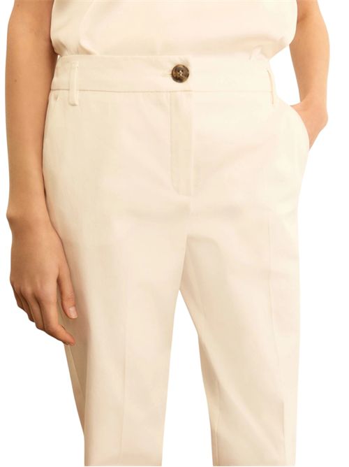 Pantalone slim fit in gabardina emmtunica EMME MARELLA | 2615131052001