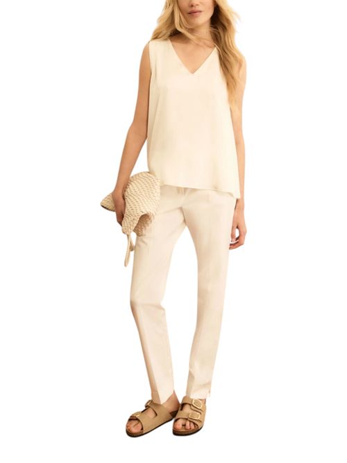 Pantalone slim fit in gabardina emmtunica EMME MARELLA | 2615131052001