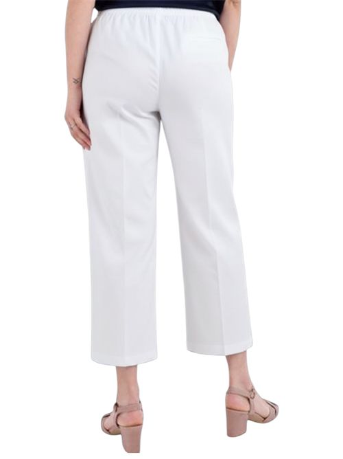 Pantalone dritto in gabardina stretch emmdischi EMME MARELLA | 2615131062001