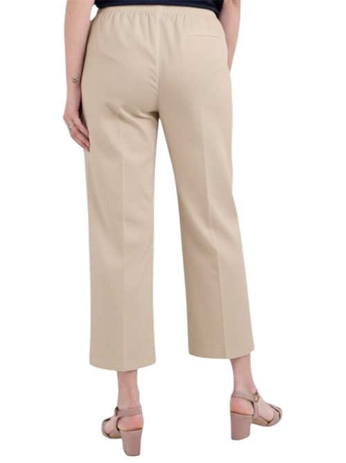 Pantalone dritto in gabardina stretch emmdischi EMME MARELLA | 2615131062003