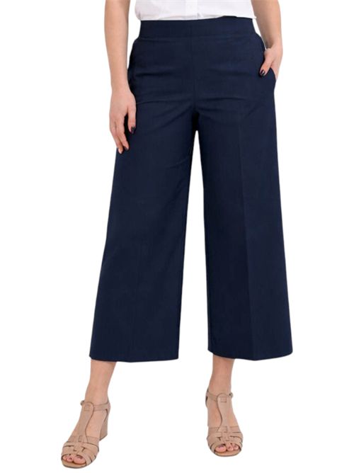 Pantalone dritto in gabardina stretch emmdischi EMME MARELLA | 2615131062006