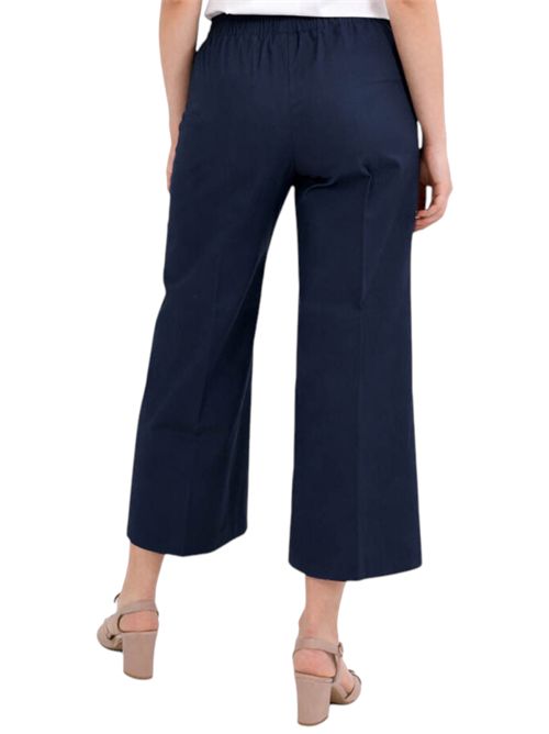 Pantalone dritto in gabardina stretch emmdischi EMME MARELLA | 2615131062006