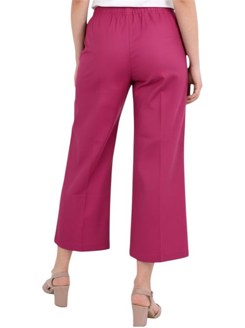 Pantalone dritto in gabardina stretch emmdischi EMME MARELLA | 2615131062007