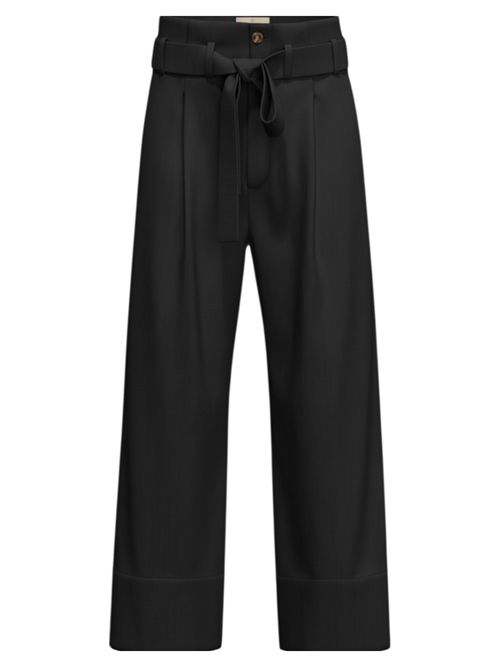 Pantalone in popeline con cintura emmboero EMME MARELLA | 2615131112007