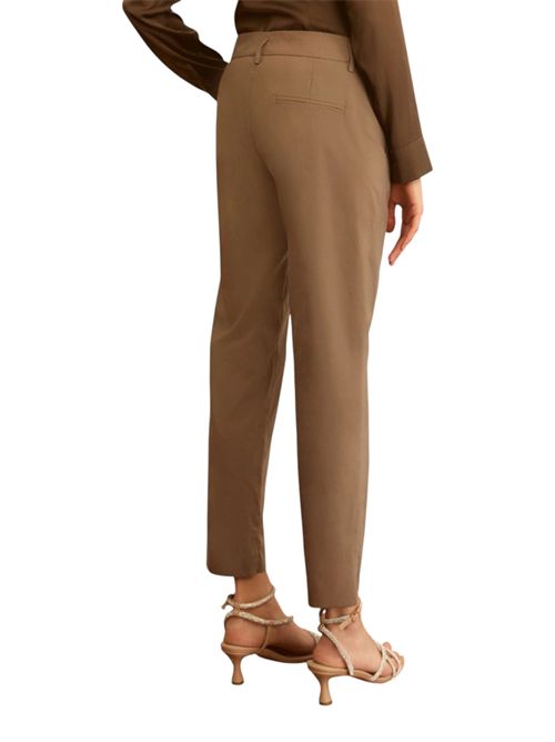 Pantalone dritto in popeline stretch  emmsvelto EMME MARELLA | 2615131122004