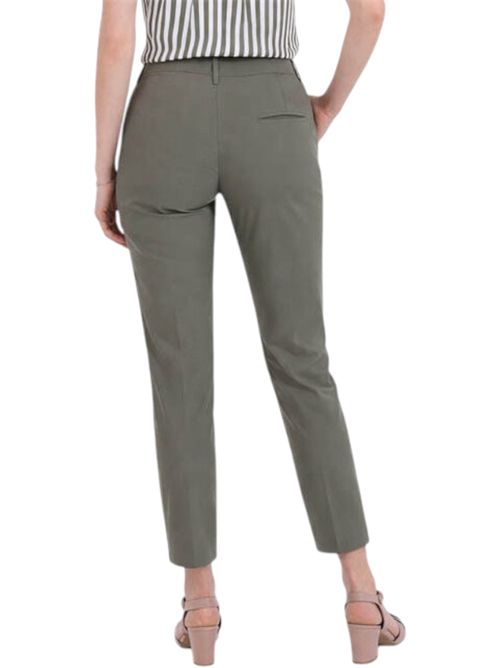 Pantalone dritto in popeline stretch  emmsvelto EMME MARELLA | 2615131122006
