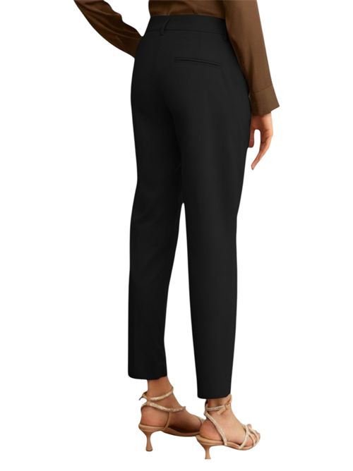 Pantalone dritto in popeline stretch  emmsvelto EMME MARELLA | 2615131122007