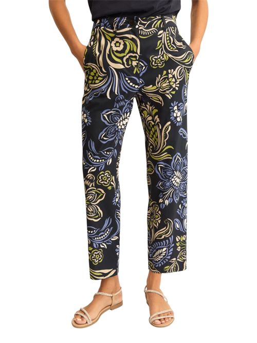 Pantalone chino in popeline stretch emmpeplo EMME MARELLA | 2615131142004