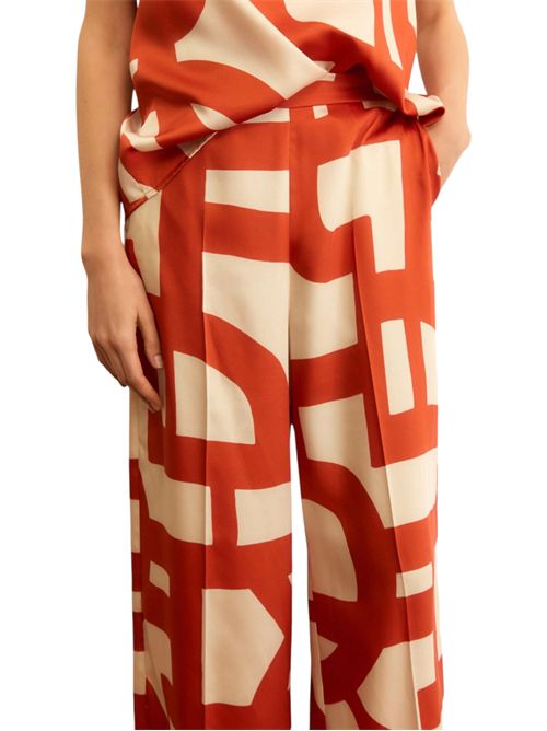 Pantalone in twill stampato emmalbero emmalbero EMME MARELLA | 2615131152005