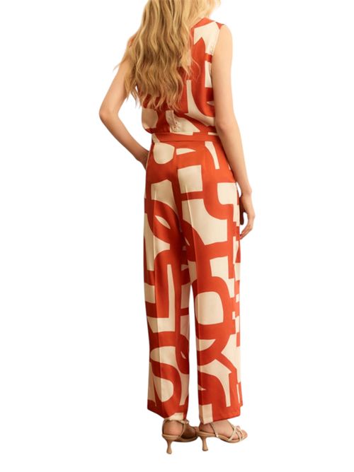 Pantalone in twill stampato emmalbero emmalbero EMME MARELLA | 2615131152005