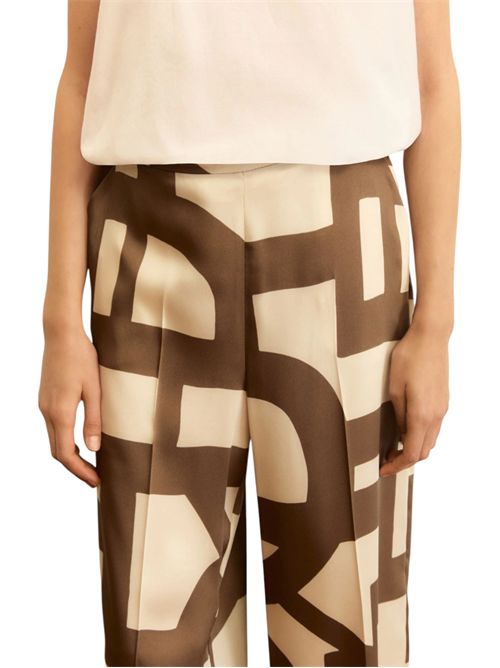 Pantalone in twill stampato emmalbero emmalbero EMME MARELLA | 2615131152006