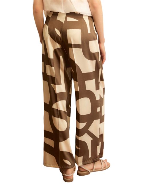 Pantalone in twill stampato emmalbero emmalbero EMME MARELLA | 2615131152006