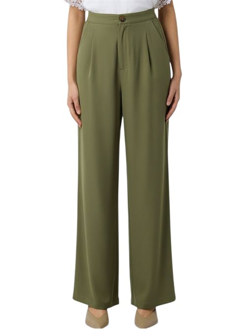 Pantalone wide leg in lyocell emmcedro EMME MARELLA | 2615131162004