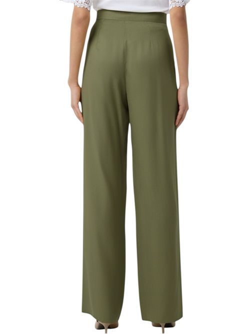 Pantalone wide leg in lyocell emmcedro EMME MARELLA | 2615131162004