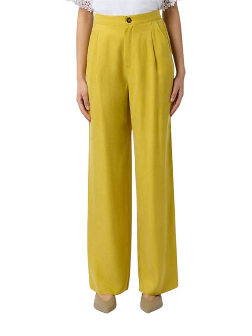 Pantalone wide leg in lyocell emmcedro EMME MARELLA | 2615131162007