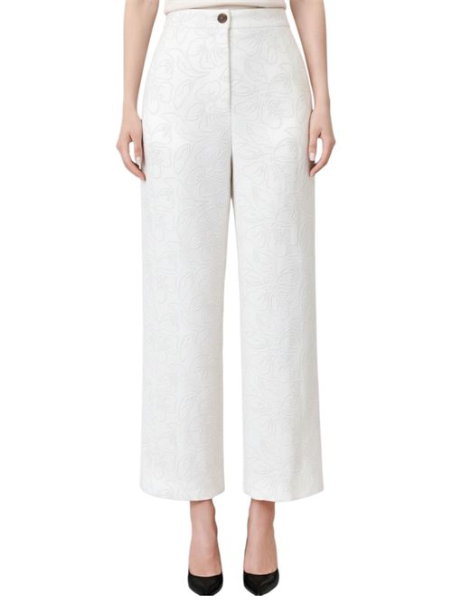 Pantalone con ricami emmtempera EMME MARELLA | 2615131172006