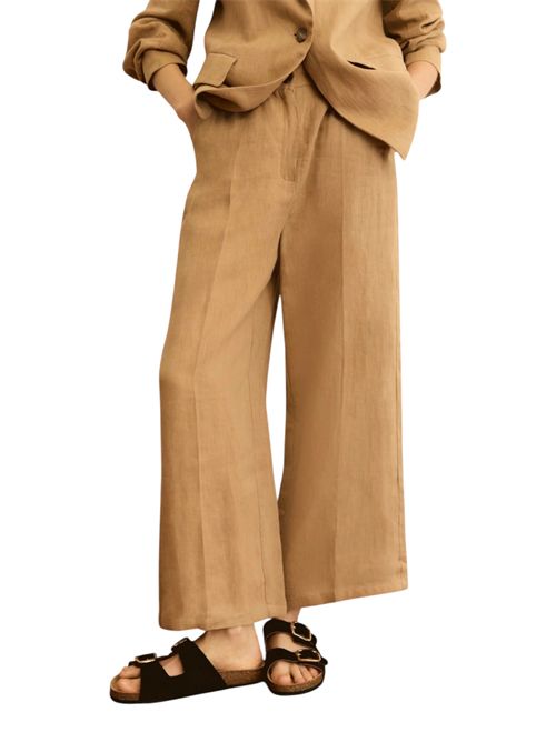Pantalone dritto in lino emmclava EMME MARELLA | 2615131182004