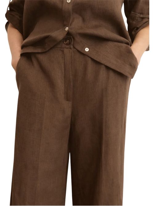 Pantalone dritto i lino emmclava EMME MARELLA | 2615131182005