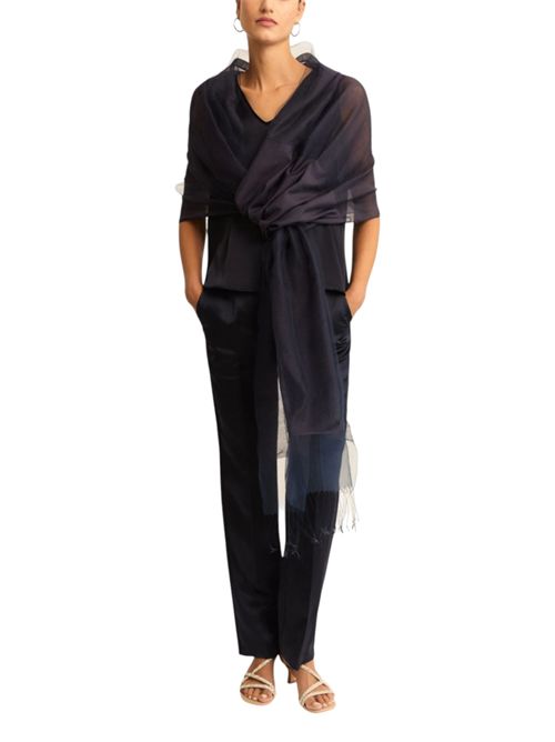 Pantalone in raso di lino e viscosa emmaereo EMME MARELLA | 2615131192007