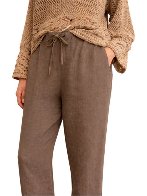 Jogger in tela di lino emmsauna EMME MARELLA | 2615131232005