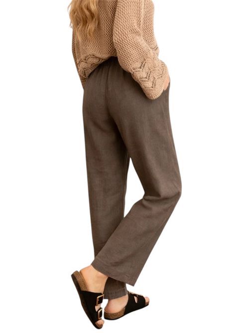 Jogger in tela di lino emmsauna EMME MARELLA | 2615131232008