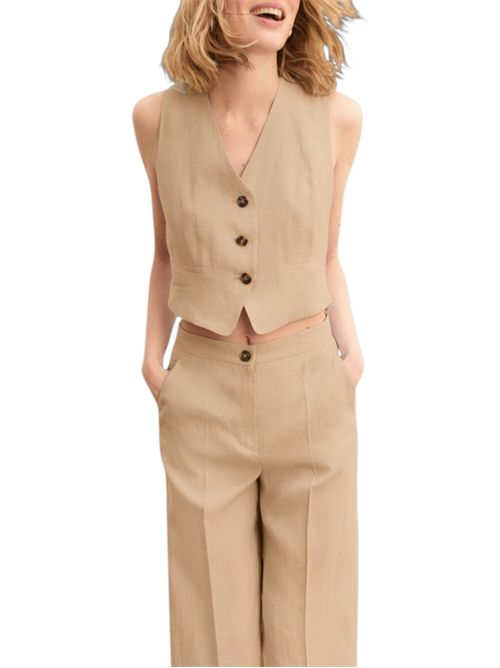 Gilet in lino emmveranda EMME MARELLA | 2615151032004