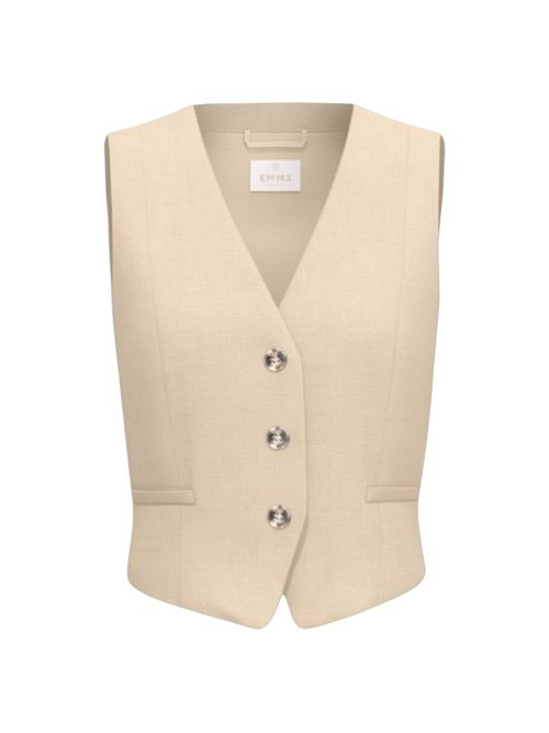 Gilet in lino emmveranda EMME MARELLA | 2615151032004