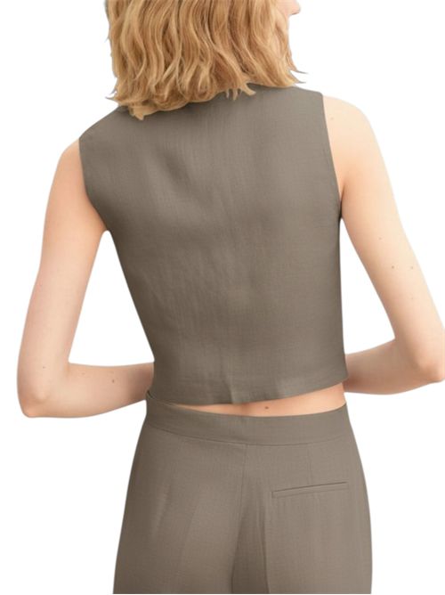 Gilet in lino emmveranda EMME MARELLA | 2615151032005