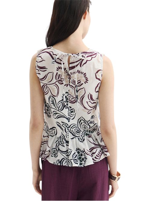 Top smanicato con balza  emmombrina EMME MARELLA | 2615161062001