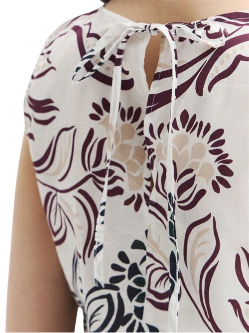 Top smanicato con balza  emmombrina EMME MARELLA | 2615161062001