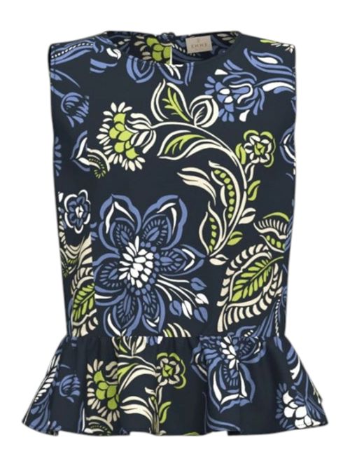 Top smanicato con balza  emmombrina EMME MARELLA | 2615161062002