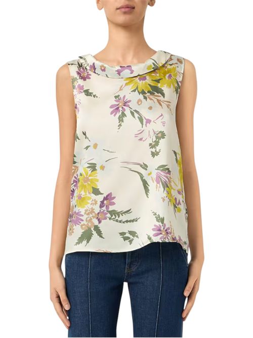 Top smanicato in twill emmgommoso EMME MARELLA | 2615161142002